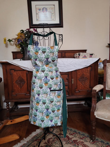 Spring Themed Full Apron