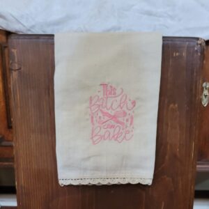 This B--- Can Bake Tea Towel