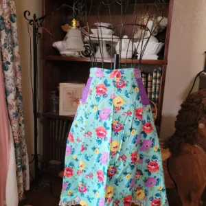 Bright Floral Hostess Apron