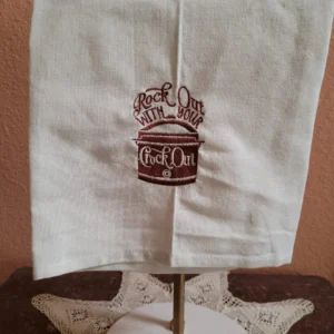 Crockpot Rock-out Tea Towel