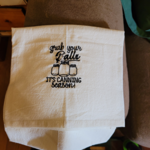 Canning Season Tea Towel
