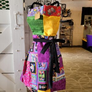 Day of the Dead Patchwork Apron